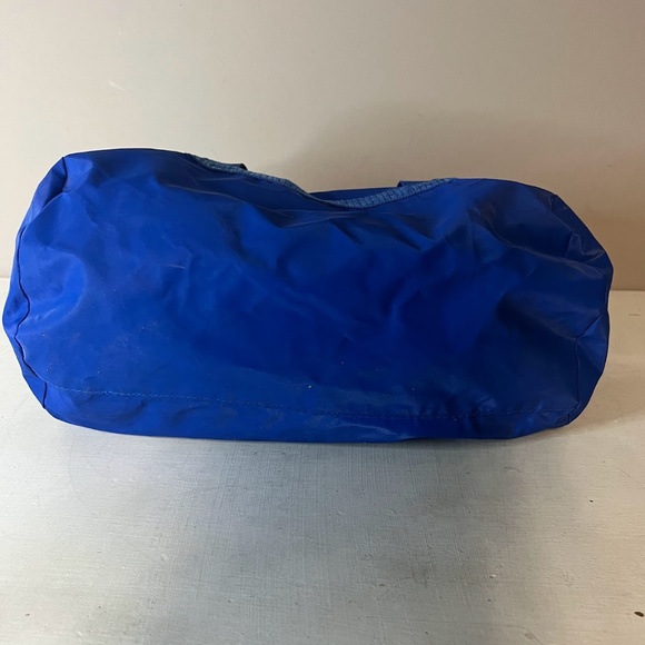 Vintage 90s Duck Tales Scrooge McDuck Disney 90's Small Blue Duffle Travel Bag - Picture 9 of 11